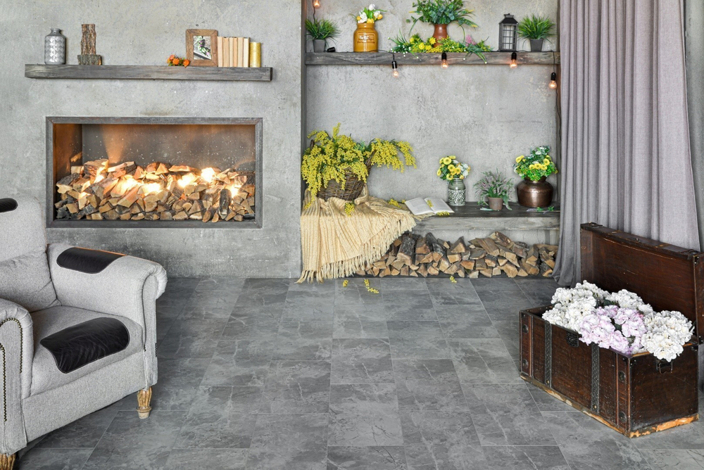 Кварцвиниловая плитка Alpine floor LIGHT STONE - Ваймеа ECO-15-3 - Магазин напольных покрытий в Екатеринбурге. MAXI ПОЛ.