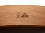 Стул деревянный Scab Design Si-Si Wood, антрацит, красное дерево