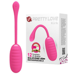 Виброяицо Pretty Love Kirk Розовое BI-014654-1