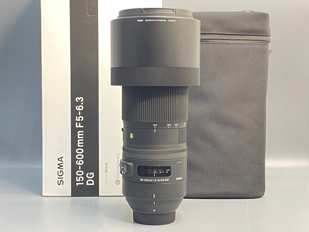 Sigma 150-600mm 5-6.3 DG OS HSM Nikon F Как новый