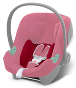 Коляска Cybex Priam IV Rosegold complete Aton B2 Dynamic Red Base One 4 в 1 Off White
