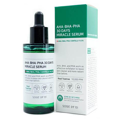 SOME BY MI Лёгкая сыворотка для лица с кислотами- AHA-BHA-PHA 30 DAYS MIRACLE SERUM LIGHT, 50мл