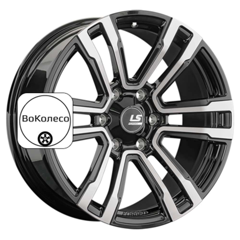 8,5x20/6x139,7 ET25 D106,1 LS FG11 BKF (конус, C570) LS Forged