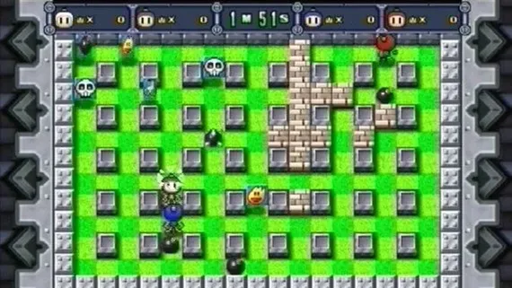 PSP Bomberman Land (Б/У, Английская версия, ULES-00959)