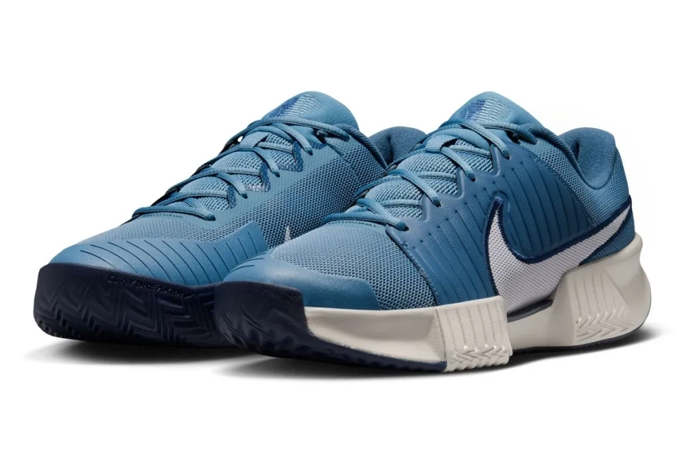Мужские кроссовки теннисные Nike Zoom GP Challenge Pro Clay - smokey blue/white/light bone/new slate