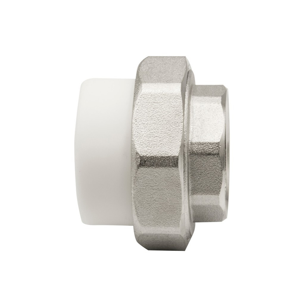 Муфта комб. разъемная, вн 40х1 1/4" EVER® БЕЛЫЙ (Россия)
