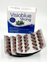 Витамины для глаз Visioblue Strong с экстрактом черники, 60 капсул (из Финляндии)