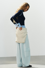 СВИТЕР В РУБЧИК — ZARA
