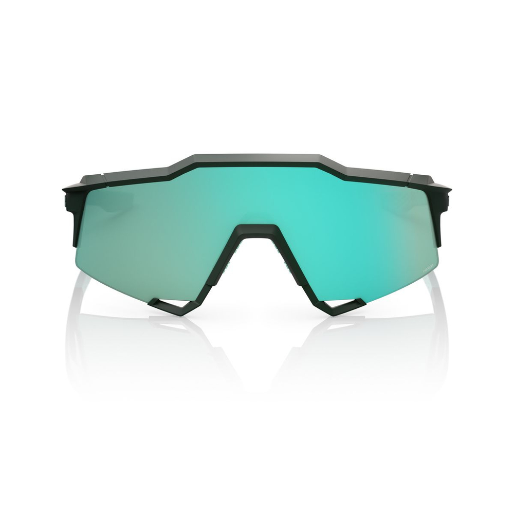 Спортивные очки с диоптриями 100% SPEEDCRAFT Soft Tact Juniper - HiPER Mint Mirror Lens