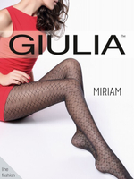 Колготки Giulia фантазия Miriam ,3 M ( 20 den) (Цвет: черный)