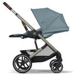 Коляска Cybex Balios S Lux TPE complete Cloud G Magic Black 3 в 1 Stormy Blue с дождевиками