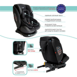 Автокресло детское AMAROBABY ST-3, Isofix класс D, группа 0+/1/2/3, (серый)
