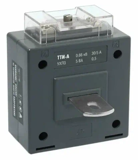 Трансформатор тока с шиной ТТИ-А 100/5А 5ВА класс 0,5 IEK  арт. ITT10-2-05-0100