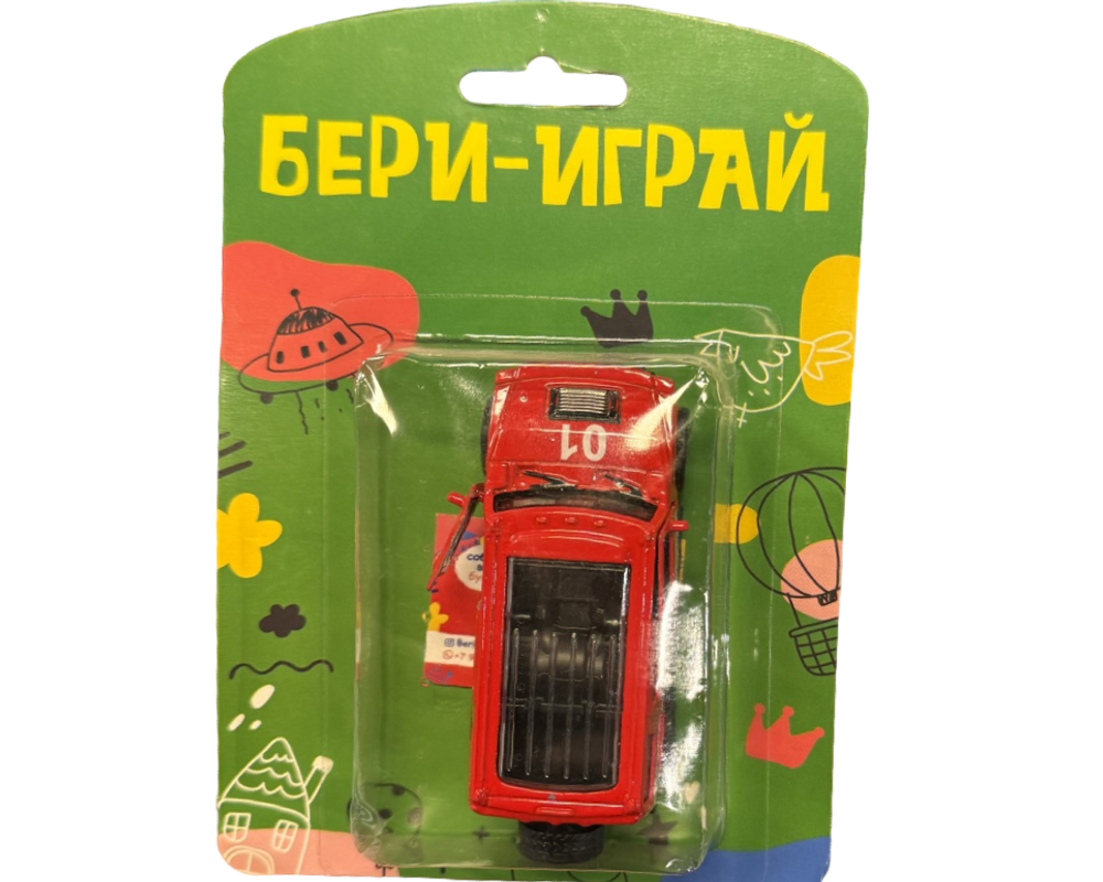 Ассорти Металлическая Машинка (L)