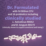 Garden of Life, Dr. Formulated Probiotics, пробиотики для улучшения настроения, 60 вегетарианских капсул