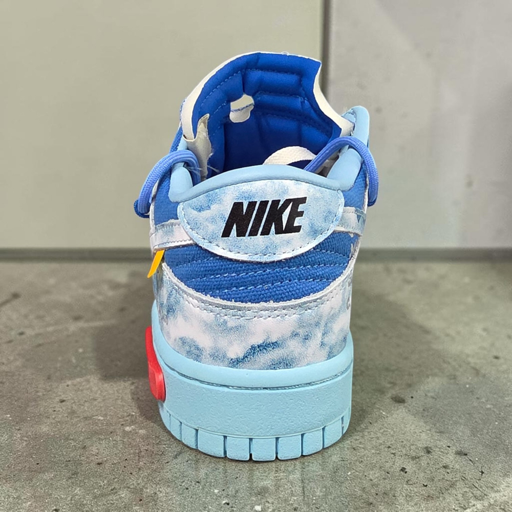Nike SB Dunk Low х Off-White • Medium Blue