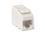 Модуль  Keystone RJ45 CAT6A неэкранированный, белый (форм-фактор МС)