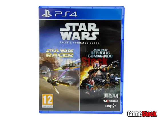 PS4 Star Wars: Racer &amp; Commando Combo (Б/У, Английская версия, CUSA-29277)
