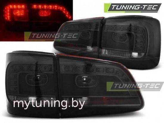 Задние фонари smoke led для VW Touran II
