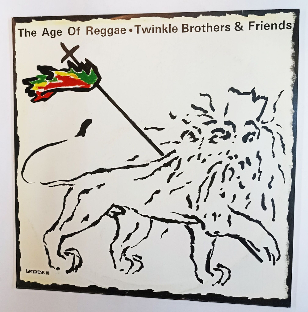 Винтажная виниловая пластинка LP Twinkle Brothers and Various The Age Of Reggae (Польша 1990)