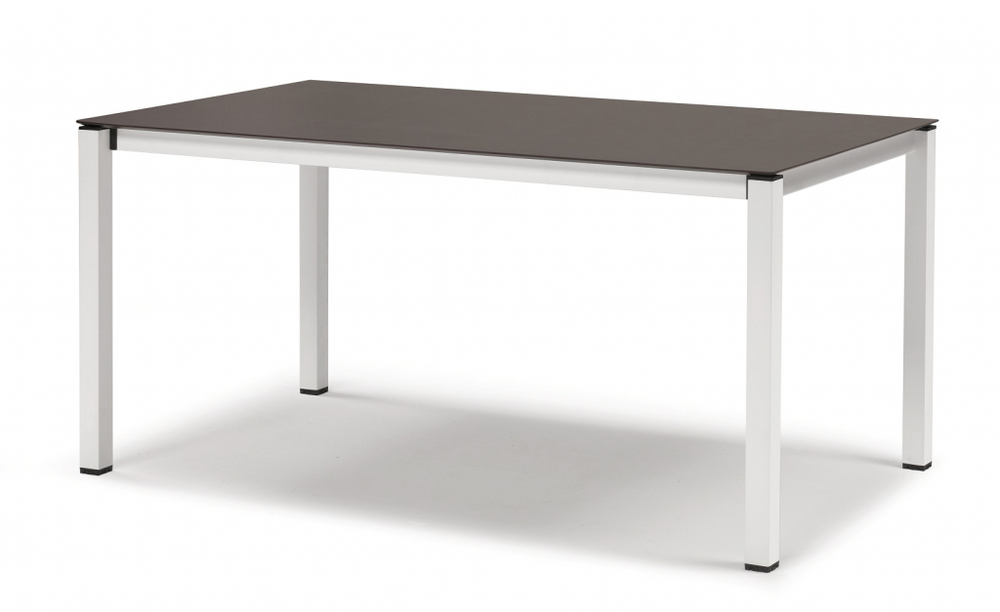 Стол ламинированный раздвижной Scab Design Pranzo Extendable, белый, антрацит