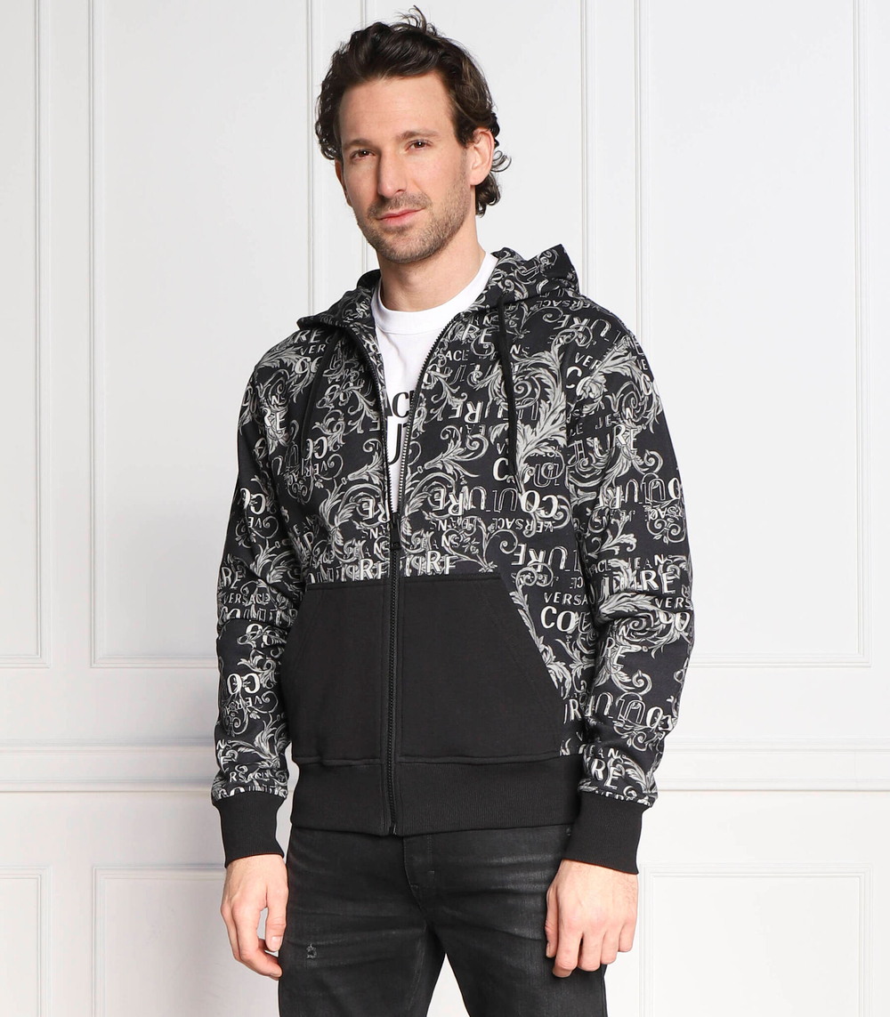 Худи Versace Jeans Couture - черный(74GAI3Z0FS063)