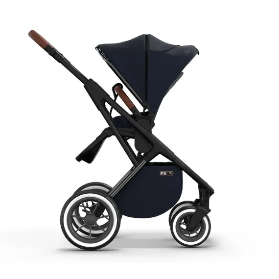 Коляска Moon Rocca 2 в 1 Edition Navy Black (555) 2023