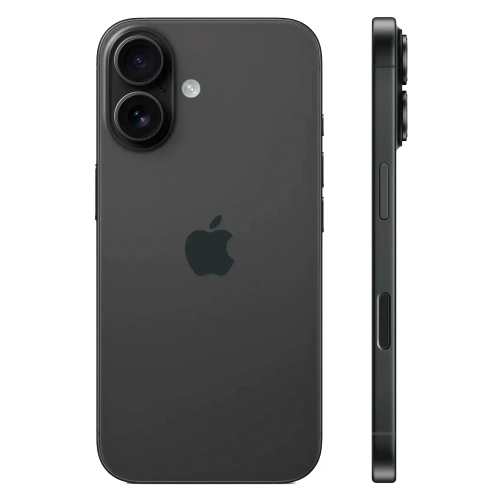Смартфон Apple iPhone 16 128GB, eSIM, Black (Черный)