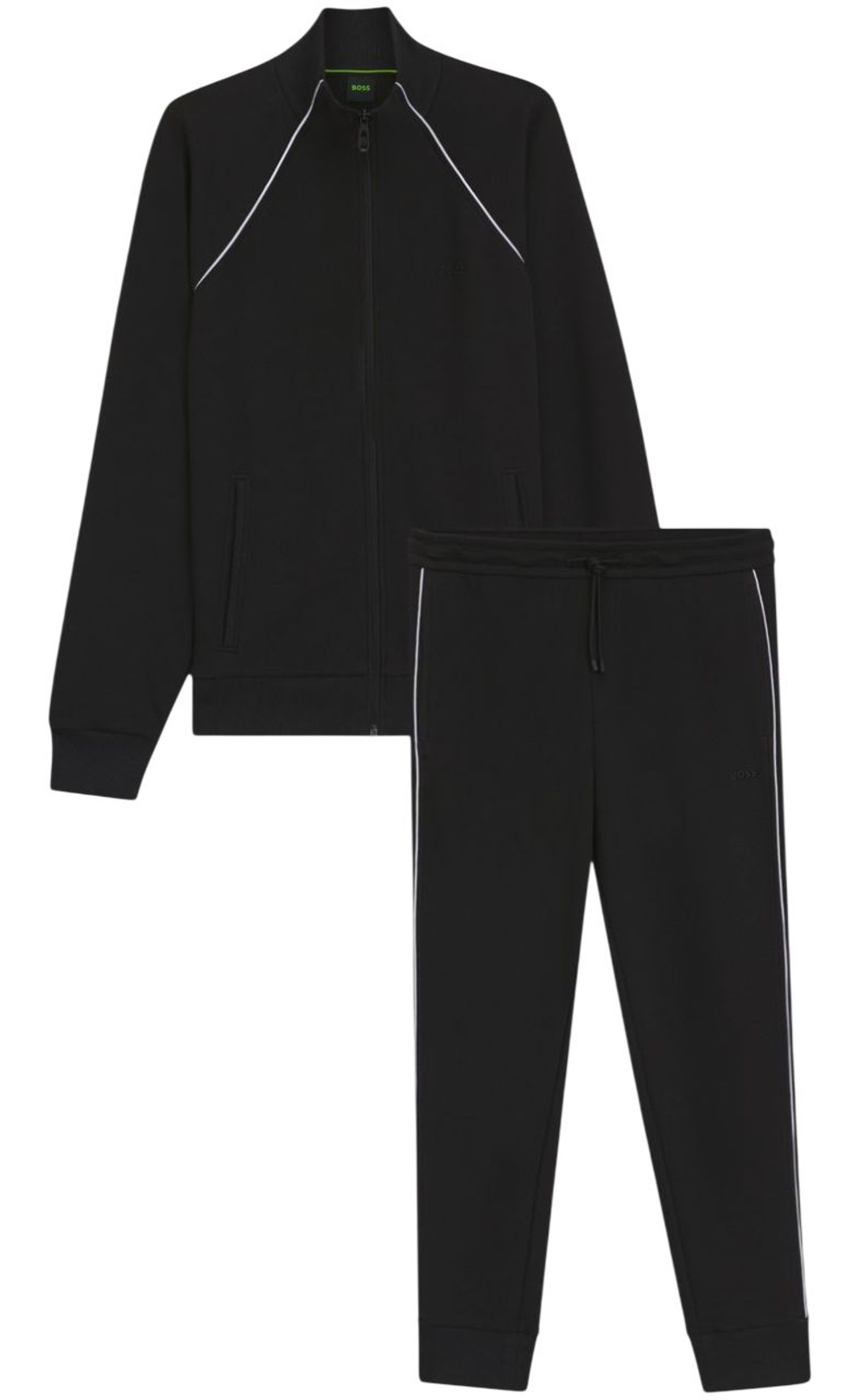 Мужской теннисный спортивный костюм BOSS Set - black