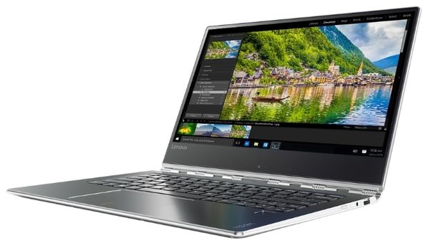 Ноутбук Lenovo Yoga 910-13 (80VF00A8US) Intel Core i7 7500U 2700 MHz/13.9"/1920x1080/16Gb/1024Gb SSD/DVD нет/Intel HD Graphics 620/Wi-Fi/Bluetooth/Win 10 Home Silver