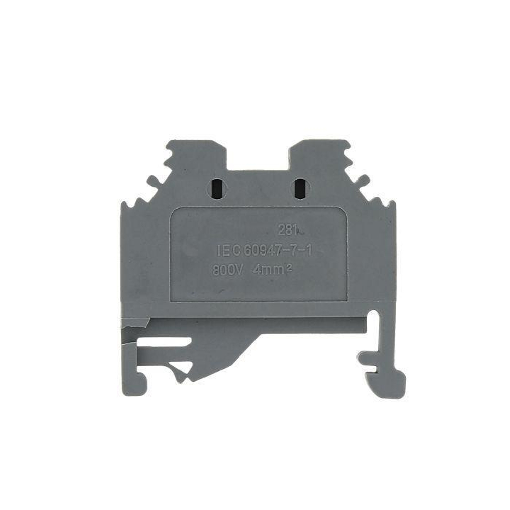 Колодка клеммная JXB-S-4 32А (281-101) пружинная сер. EKF plc-jxb-s-4g