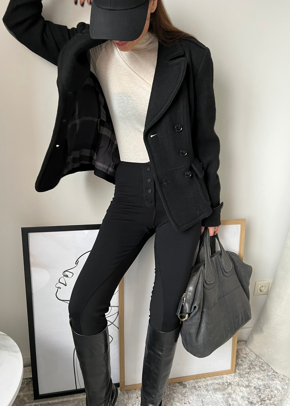Шерстяные леггинсы Lanvin, S