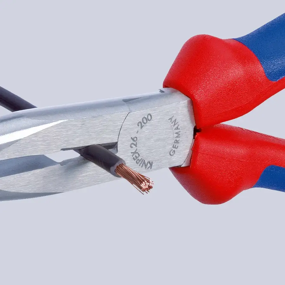 Длинногубцы чернёные 200 мм Knipex 26 11 200 SB