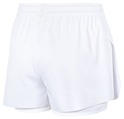 Девичьи шорты Tecnifibre Team Stretch Junior - white
