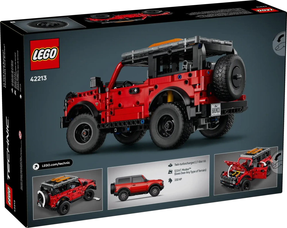 Конструктор LEGO Technic 42213 Внедорожник Ford Bronco