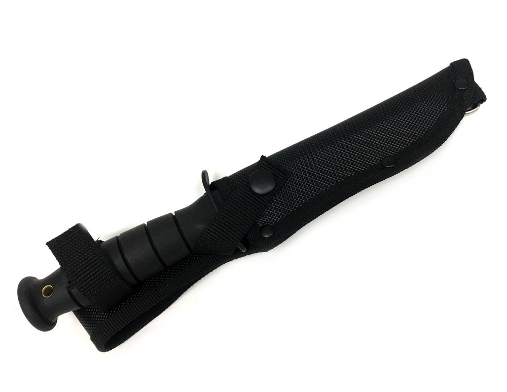 Нож Комбат-2, сталь 420, рукоять резина, MH3559