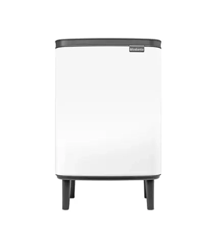 Brabantia Контейнер для мусора Bo Touch Hi 12л белый 227240