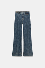 ДЖИНСЫ FLARE С ВЫСОКОЙ ПОСАДКОЙ — ZW COLLECTION — ZARA