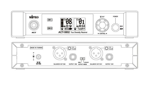 MiPro ACT-5802