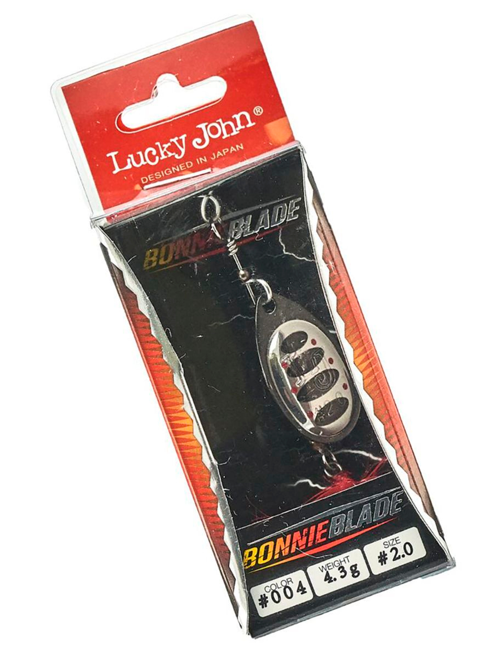 Блесна вращающаяся Lucky John BONNIE BLADE 4 10.3г 011 в блистере