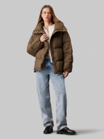 Пуховая куртка CALVIN KLEIN JEANS - коричневый(J20J224922)