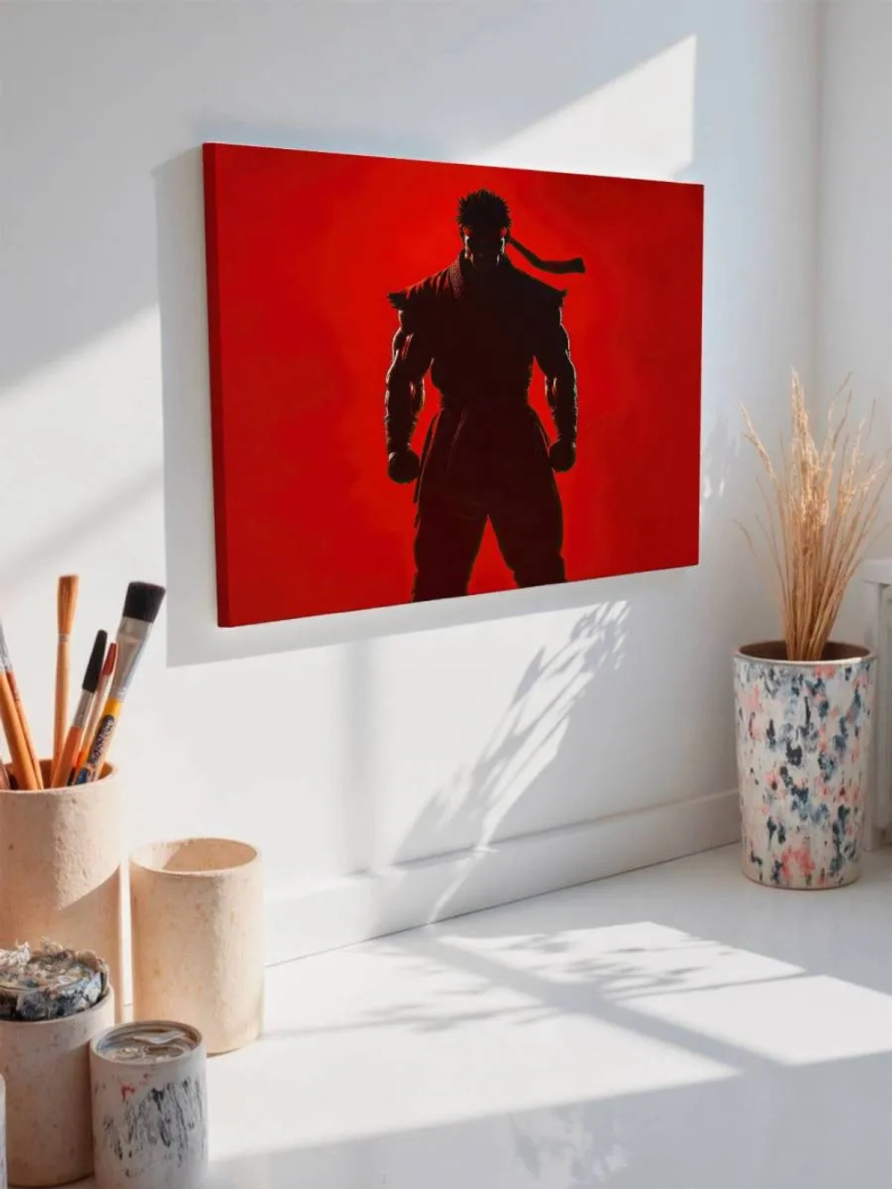 Картина на стену 40 X 50 Street Fighter