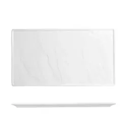 Блюдо прямоугольное 30*17 см h1,5 см Relief белое фарфор P.L. Proff Cuisine [3]