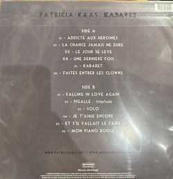 Виниловая пластинка Patricia Kaas ‎– Kabaret LP Silver
