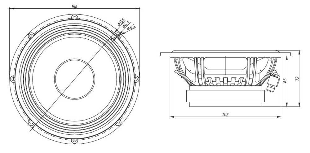 Акустическая система Tonemix ICN-6MW - BUZZ Audio