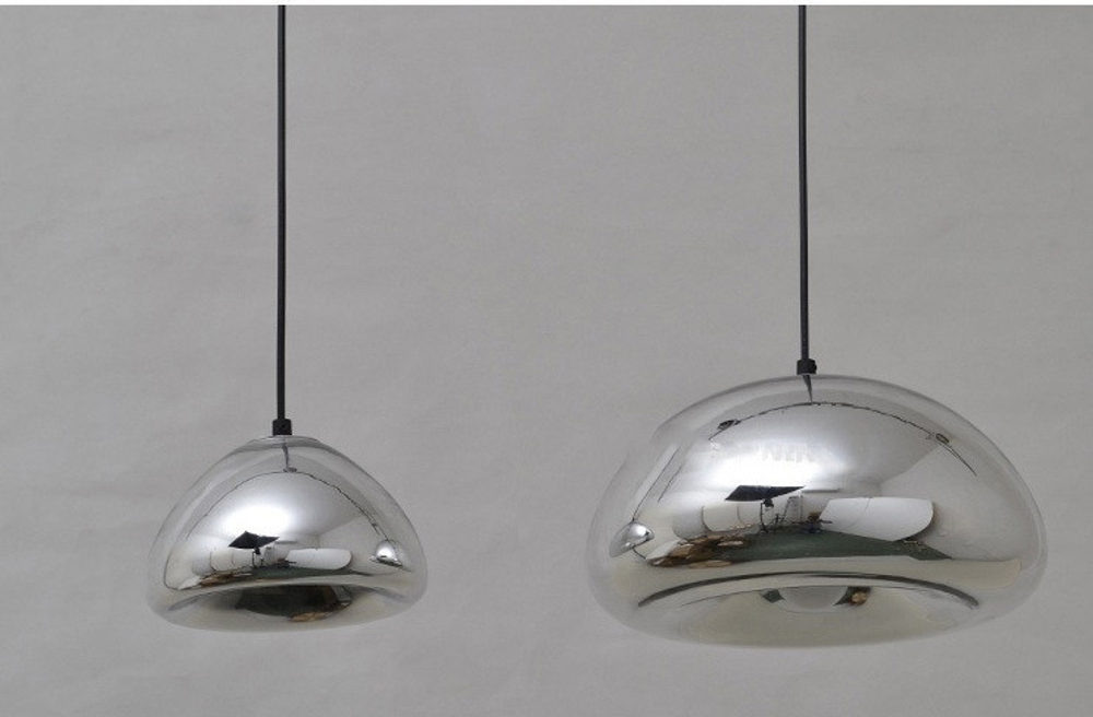 Подвесной дизайнерский светильник  Void от Tom Dixon D15 (серебряный)