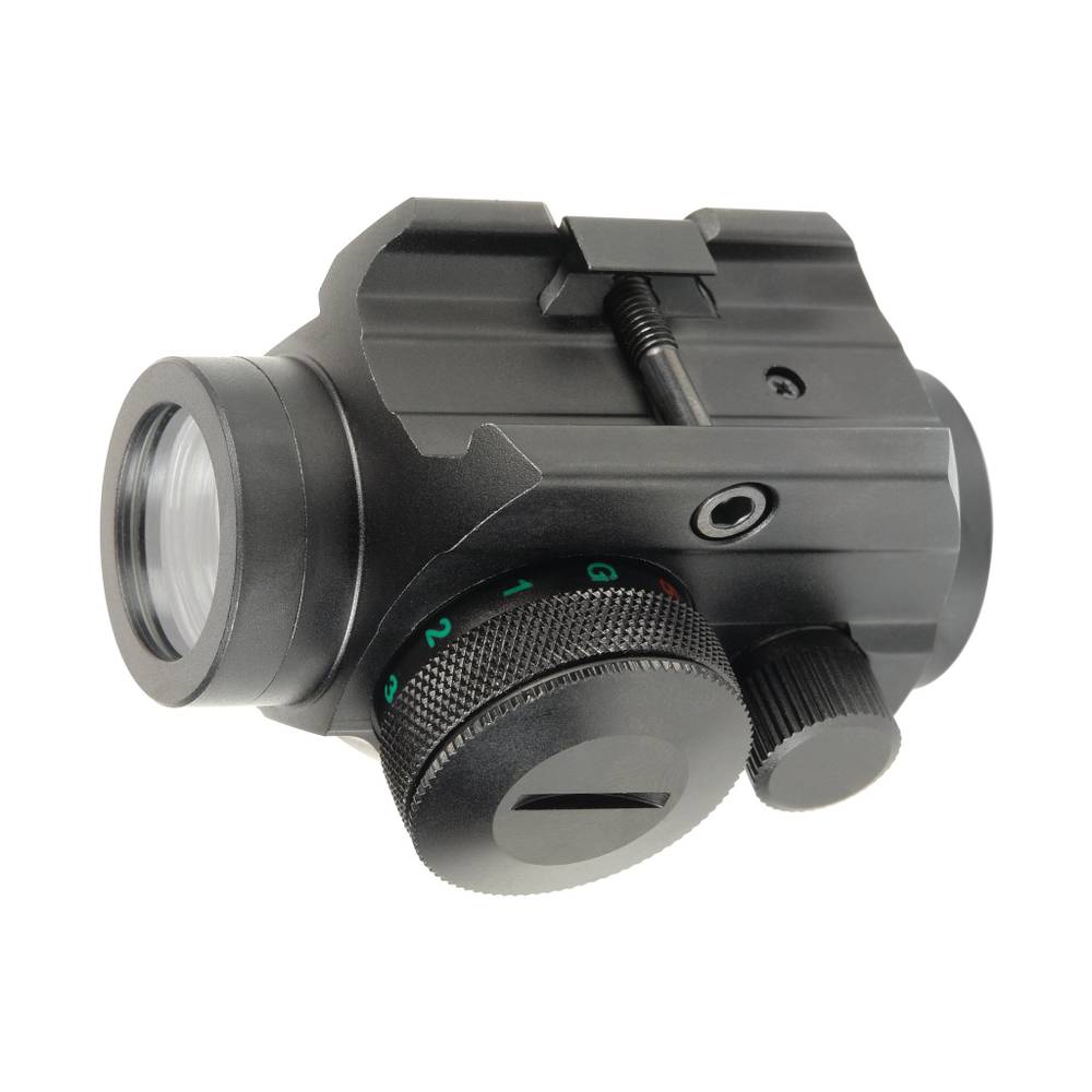 Прицел коллиматорный Veber Black Russian DOT 122 RG (закрытый, 4 МОА, объектив 22мм, метка точка красная/зеленая, вивер)