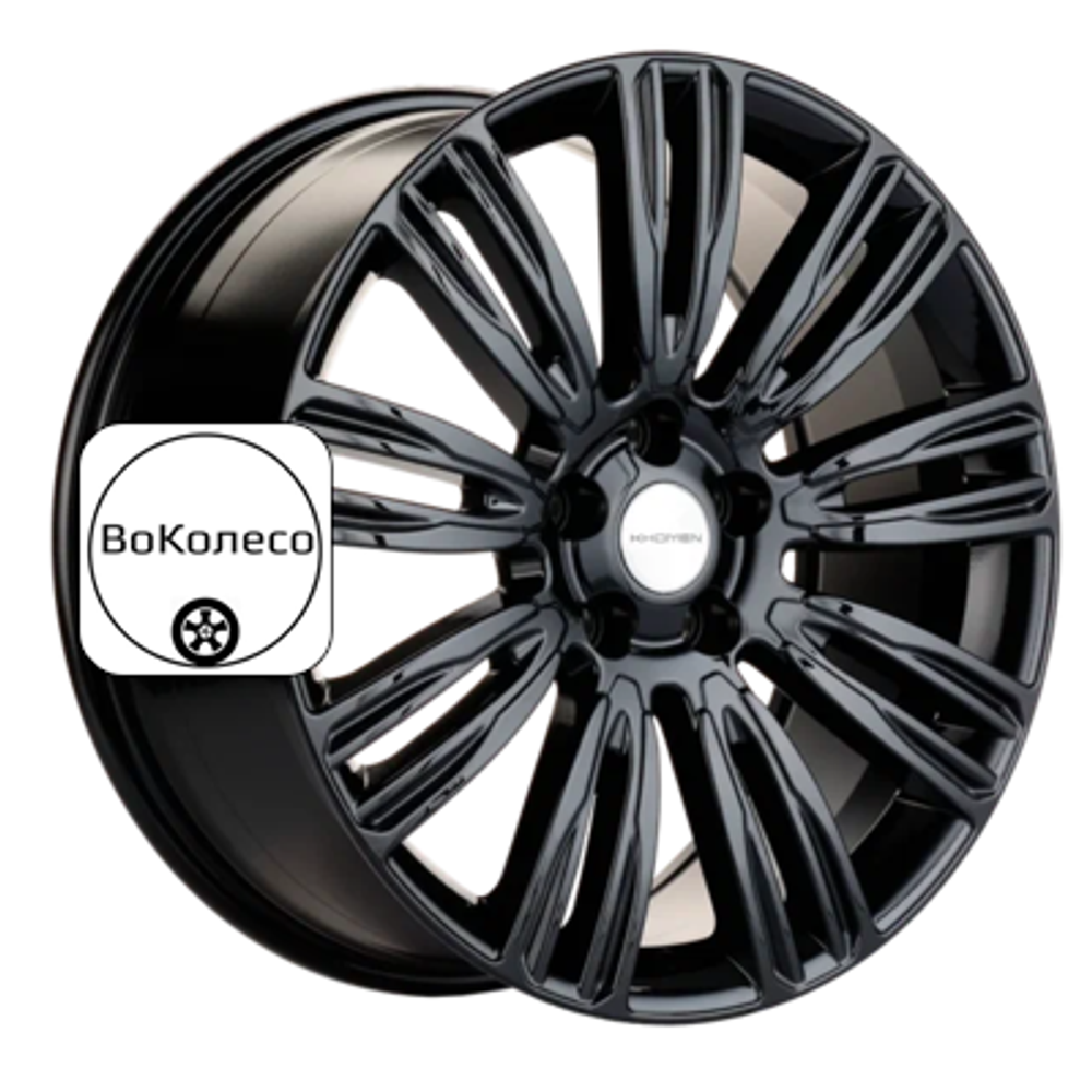 8,5x20/5x114,3 ET48 D67,1 KHW2004 (SantaFe) Black Khomen Wheels