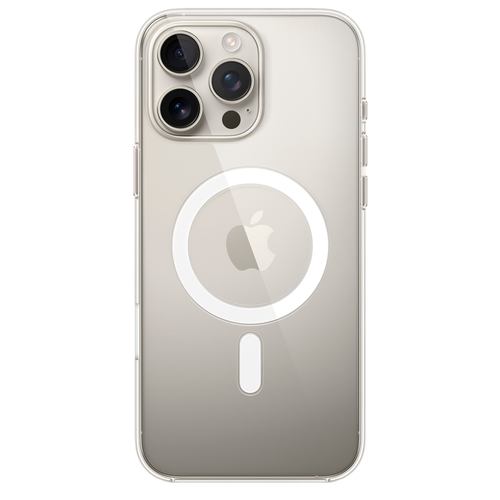 Прозрачный чехол с поддержкой MagSafe Apple Clear Case для iPhone 16 Pro Max