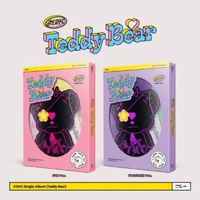 Альбом STAYC - Teddy Bear 4th Single Album RANDOM Version